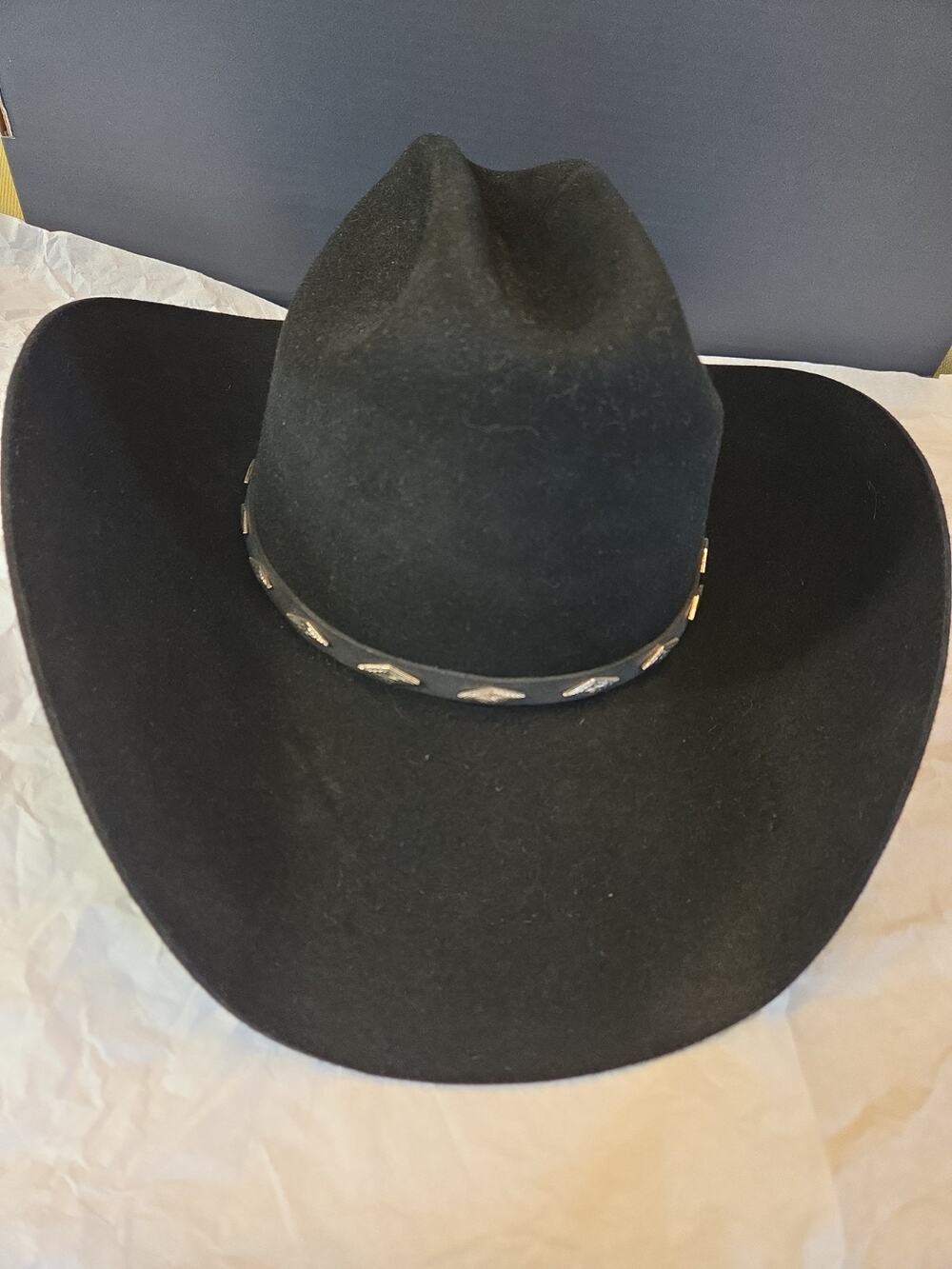 VintageRESISTOL self Confirming 5X Beaver Made In The Usa Texas Size 7 3/8￼￼